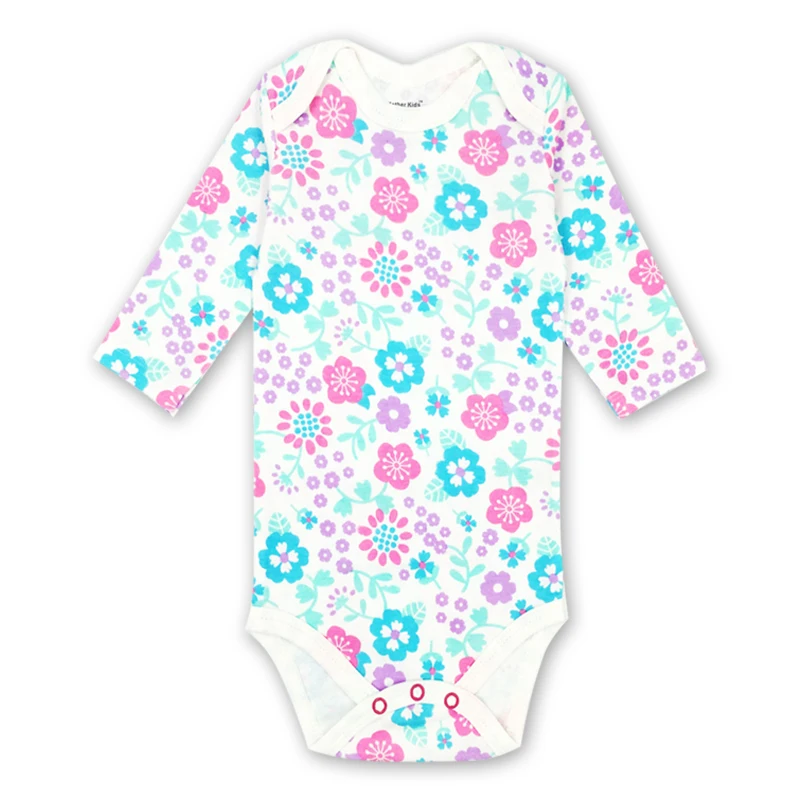 

Baby Girls Boy Clothes Newborn Toddler Babies Long Sleeve Lovely Floarl Print 0-24 Months Infant Romper