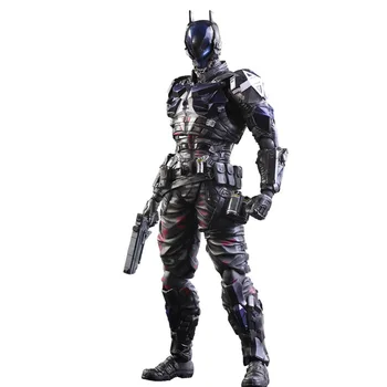 

28cm Play arts Kai Final Fantasy DC Arkham Knight batman anime action toy figures PVC Model Collection original box