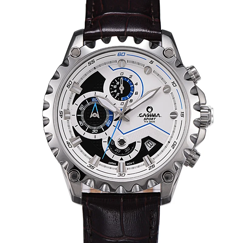 

New Luxury Brand Watches Men TOP fashion luxury multi function charming Sport Mens quartz watch waterproof100MCASIMA #8203