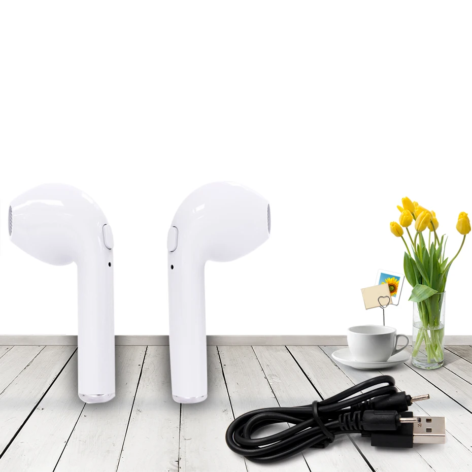 Mini Wireless Earphone For Music Sport With Noise Canceling Bluetooth 4.2 Charging Storage Box For Bluetooth Earphone With Mic  