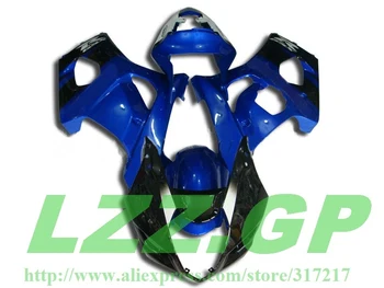 

Injection For SUZUKI GSX-R1000 K3 03 04 GSX R1000 K3 Black Blue G436 GSXR 1000 2003 2004 GSXR1000 Fairing Kit