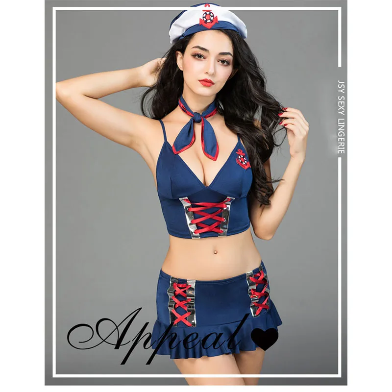 

Sexy new navy uniforms allure seeping in large sizes sexy lingerie in Exotic Costumes