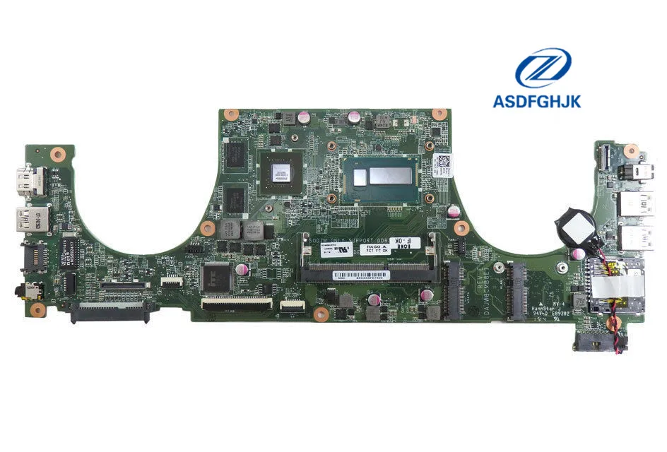 Материнская плата для ноутбука DAJW8CMB8E1 Dell Vostro 5470 V5470 материнская W/ i7 4500U GT740M 2G CPU 0K0PF0