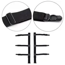 2 шт. ноги подтяжки ножные рубашка пояс с Нескользящие зажимы клипсы Подвязки Пояс