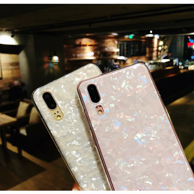 Для huawei P20 Lite женщин роскошный блеск Чехол для P9 мини Красный Розовый Белый Мульти