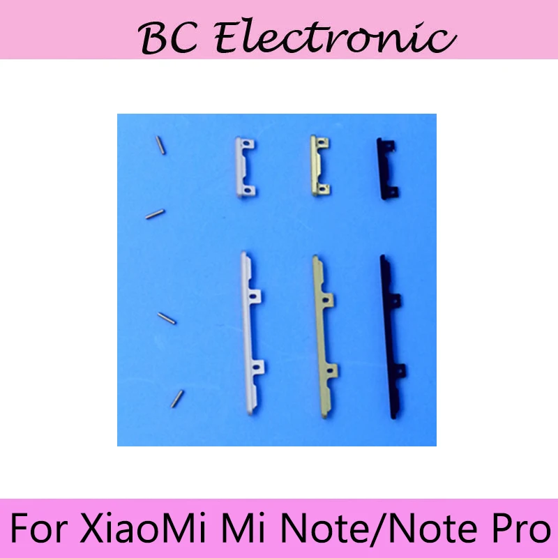 Для Xiaomi Mi Note 5,7 дюймов кнопки включения/выключения громкости вверх/вниз с 4 шт. иглой