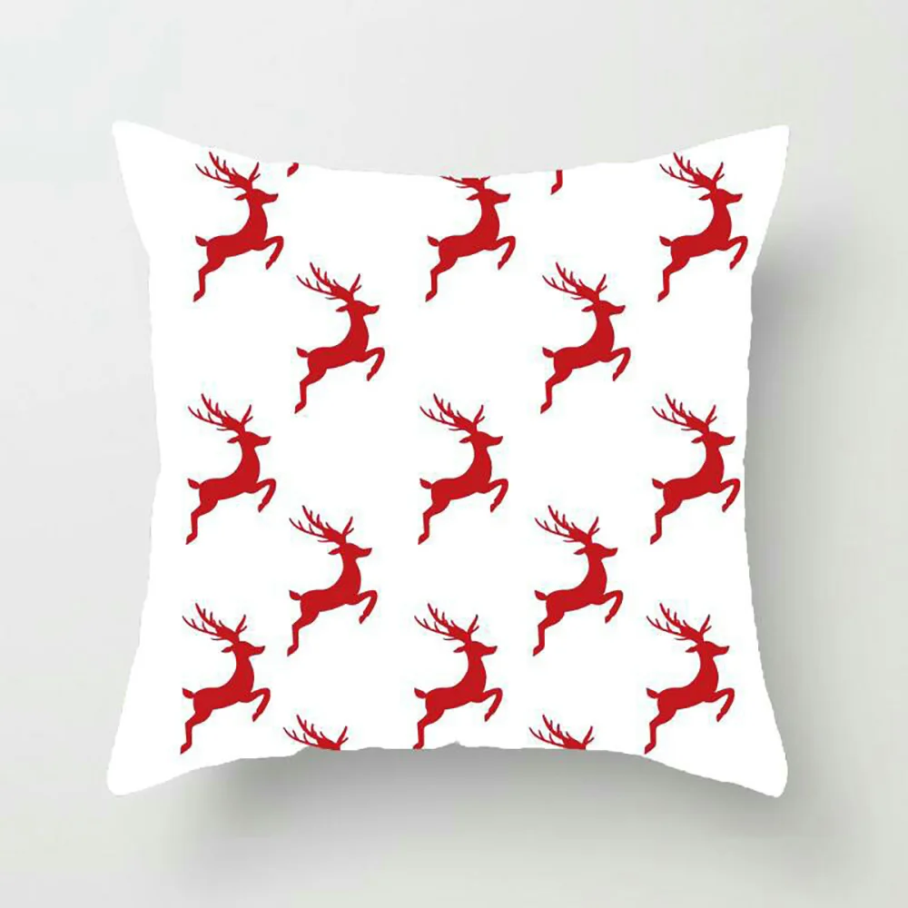 

2020 New Year Christmas Decorations For Home Navidad Frozen Party Adornos De Navidad Home Decoration Accessories Cushion Cover