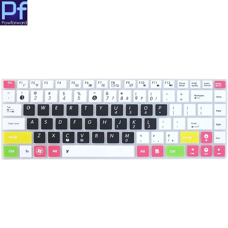 14 дюймовый чехол для клавиатуры ноутбука Защитная пленка Asus D450 D451V x450v X452C X452M W40 W40CC