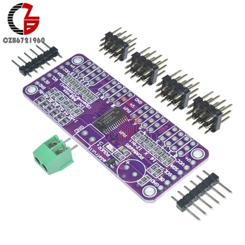 

PCA9685 16-Channel 12 bit PWM Servo Driver I2C Interface for Arduino Raspberry