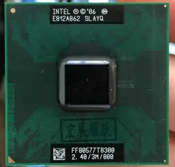 Intel Core 2 Duo T8300 CPU procesor laptopa PGA 478 cpu 100 działa poprawnie tanie i dobre opinie Rdzeń 2 t8300 2 4 GHz Other Używane 2008 35 W 45 nanometrów BGA479 PGA478 Dual-core