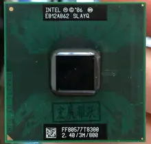 Процессор Intel Core 2 Duo T8300, процессор для ноутбука, PGA 478, ЦП, 100% исправно работающий