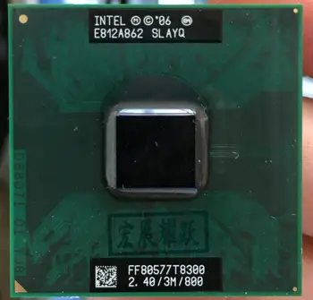 Procesador Intel Core 2 Duo T8300 para ordenador portátil, PGA 478, 100%, funciona correctamente