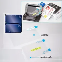 Защитные пленки 0,3 мм экранная наклейка для Nintend изогнутый край с покрытием из закаленного стекла/NEW 3DS Ultra-clear Film Cover