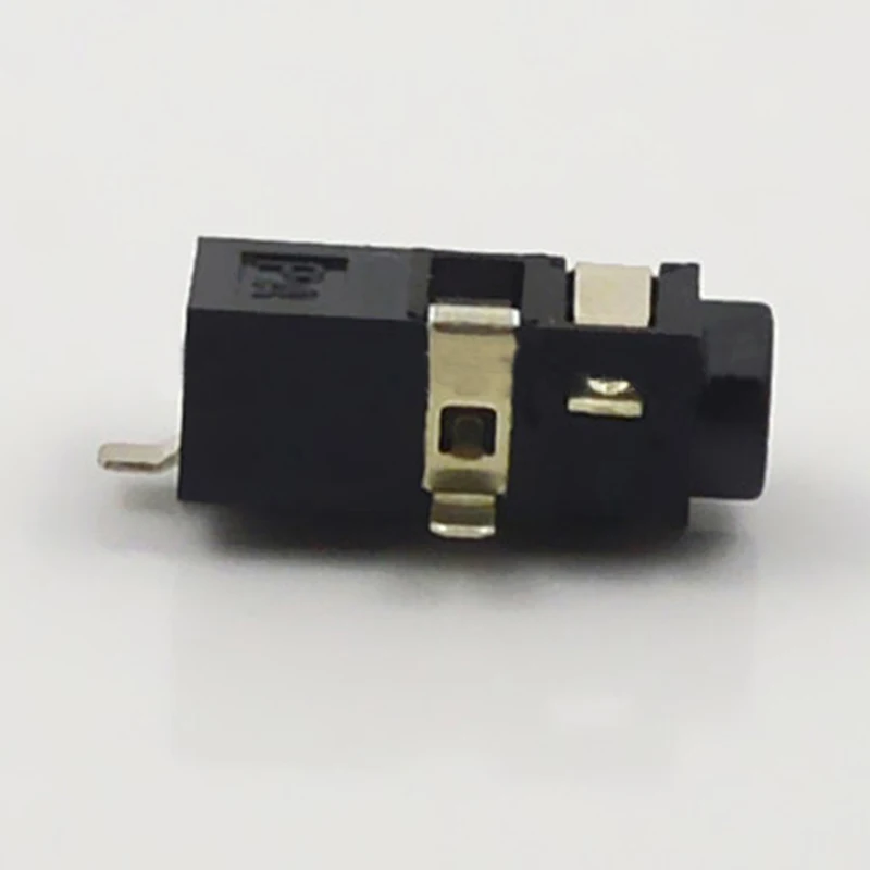 30pcs Jack 2 5mm Headphone Connector Plug Three Feet Patch PJ 208 Audio Socket Headset Connector Copper Material