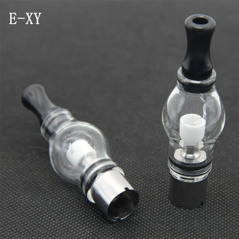 

E-XY Glass Globe Tank Wax/Dry Herb Atomizer Clearomizer w/ Ceramic Coil for E-Cigarette Vape Box Mod 510 Thread