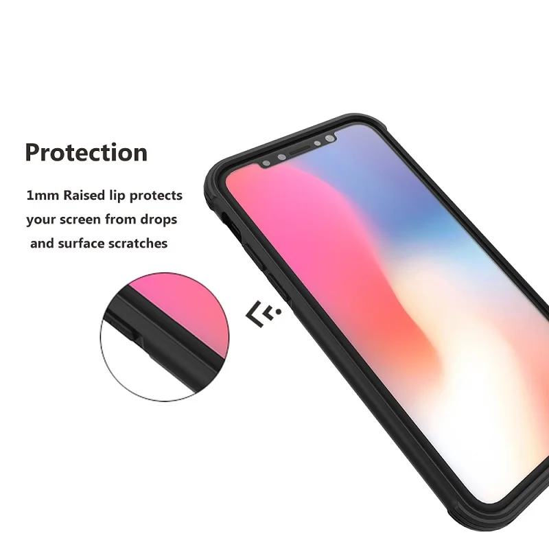 Чехол для телефона iPhone XS X защита военного класса проверенный на падение