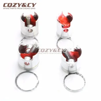 

50cc 70cc 90cc The piston combination for PEUGEOT Minarelli XP6 XPS XR6 50cc 40.3mm - 49mm AM6 2006 Piston pin hole 12mm