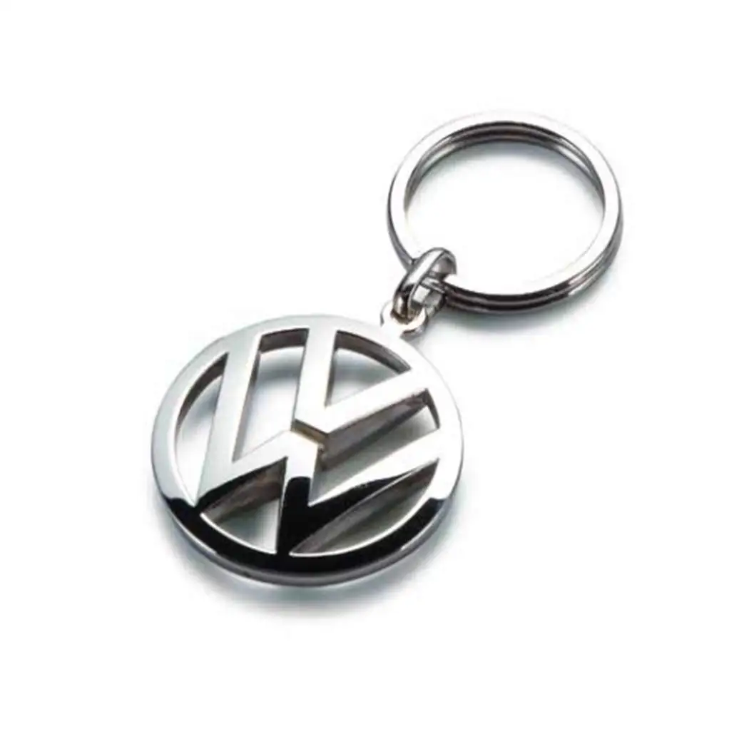 

Liste&Luke For Volkswagen Metal Key Chain Keyring Fob Silver Auto Logo
