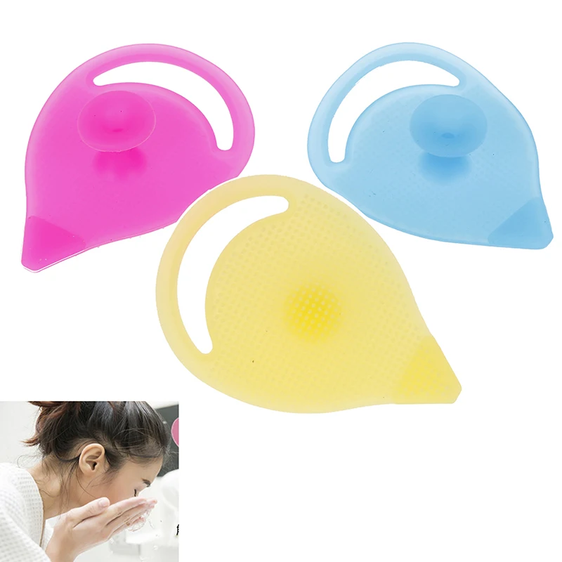 Beauty Wash Pad Silicone Face Exfoliating Blackhead Facial Cleansing Brush Tool Face Bath Brushes Wash Pad Facial Clean