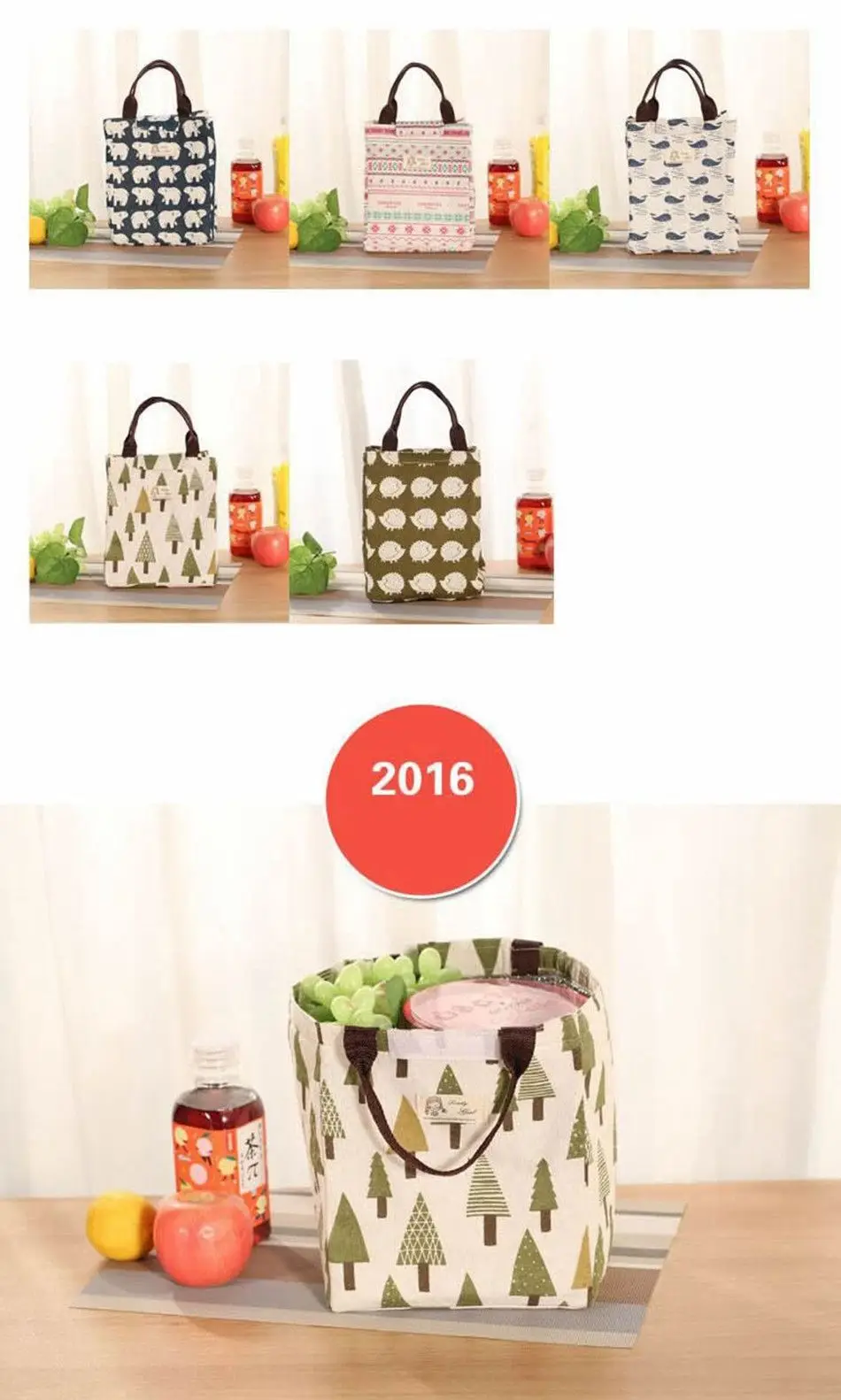 Bolsas p/ almoço