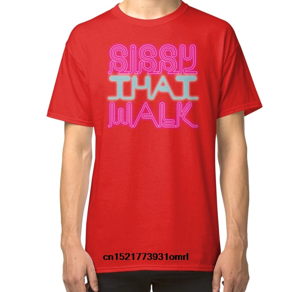 Для мужчин футболка Сисси что ходить [Rupaul Race] мода смешно новинка wo | Мужская