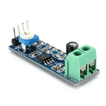 

CLAITE 10Pcs LM386 Module 20 Times Gain Audio Amplifier Module With Adjustable Resistance