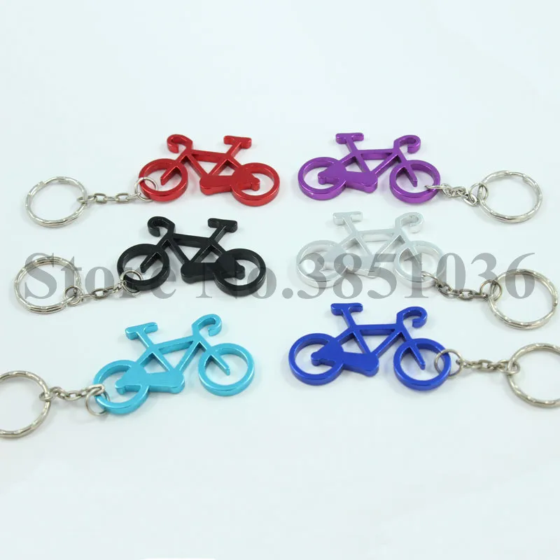 

1 piece Outdoor EDC Multi Bike Bicycle Keychain Keyring Bottle Wine Beer Opener Tool Muilti Colors