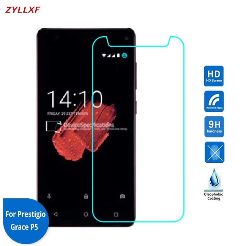 

For Prestigio Grace P5 Tempered Glass Screen Protector Film 5.0 inch 9H 2.5D Safety Film For PSP 5515 DUO PSP5515DUO