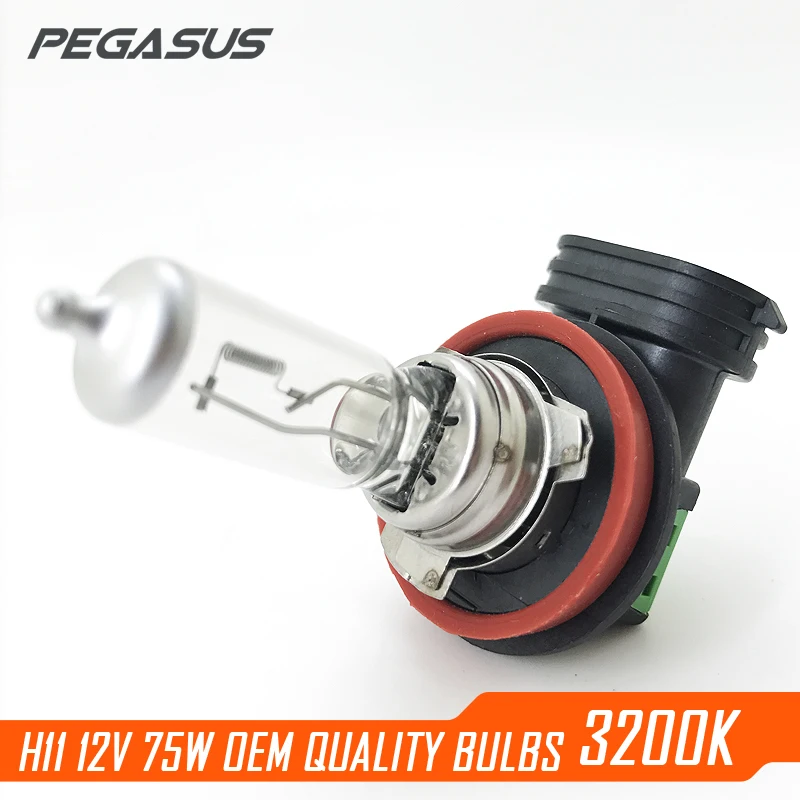 2 шт. автомобильные галогенные лампы 12 В 75 Вт 3200 к|halogen headlight bulbs|headlight bulbbulb 12v |