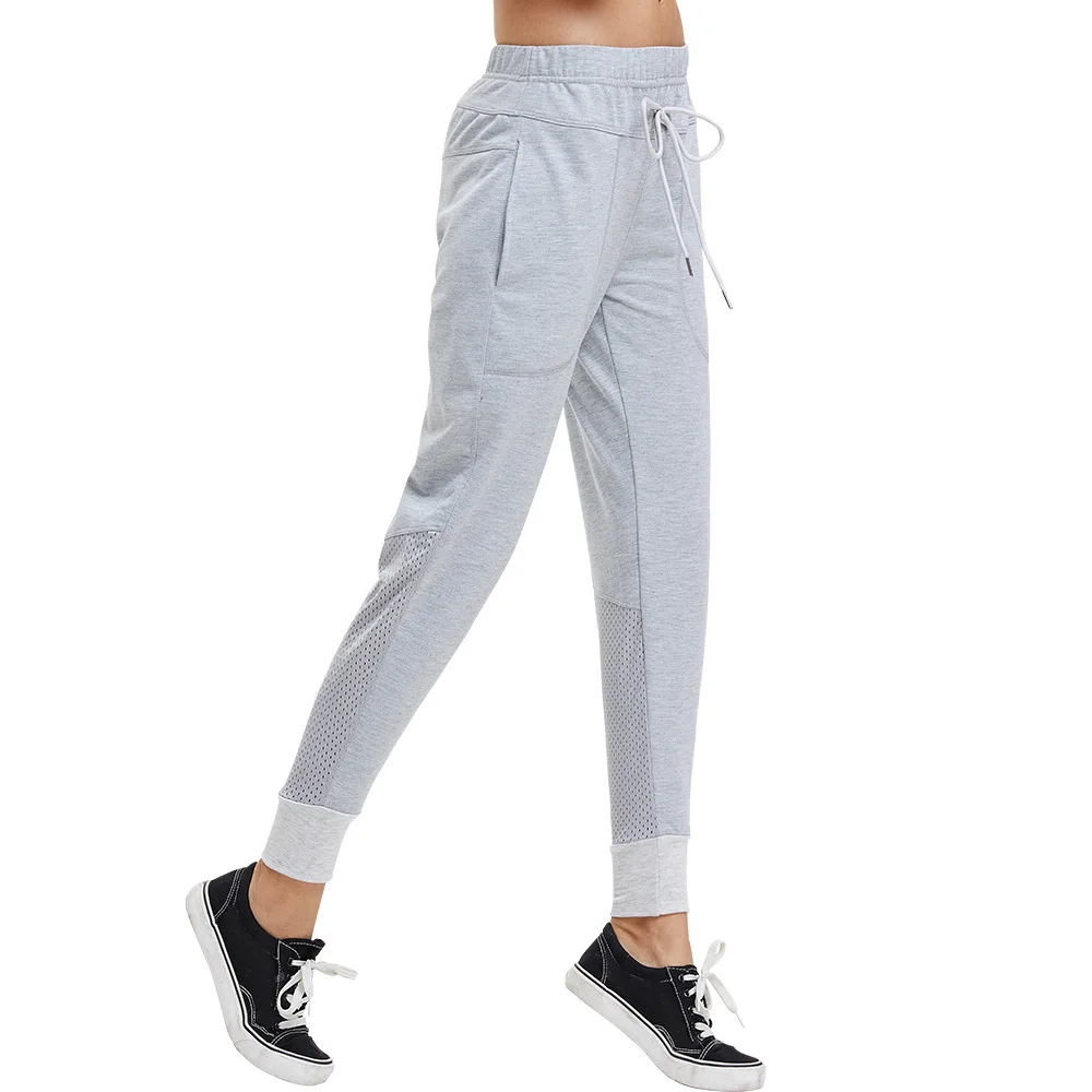 

New Spring Autumn Women Sports Running Pants Joggers Slim Leg Cylinder Active Pants Gym Workout Jogging Tracksuit Trousers