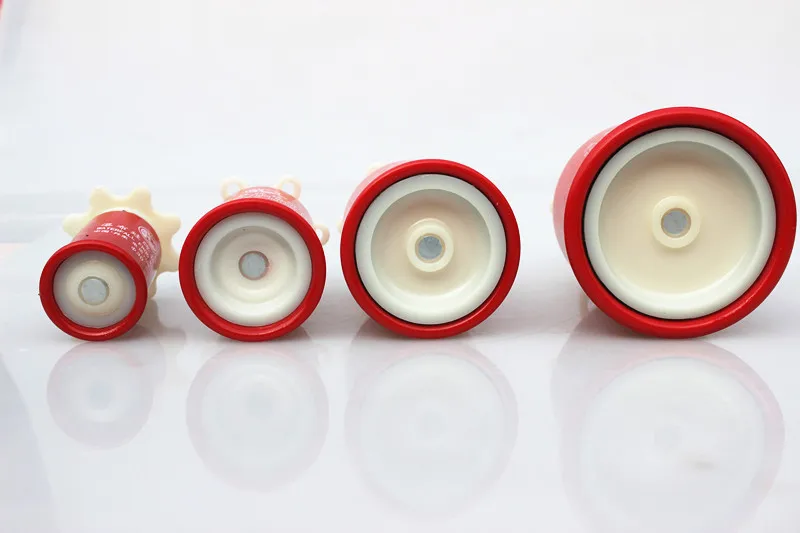 High quality 4 pcs Genuine waterfall frog magic pot acupuncture massage cupping hand screw type red cans non- peak cupping 3