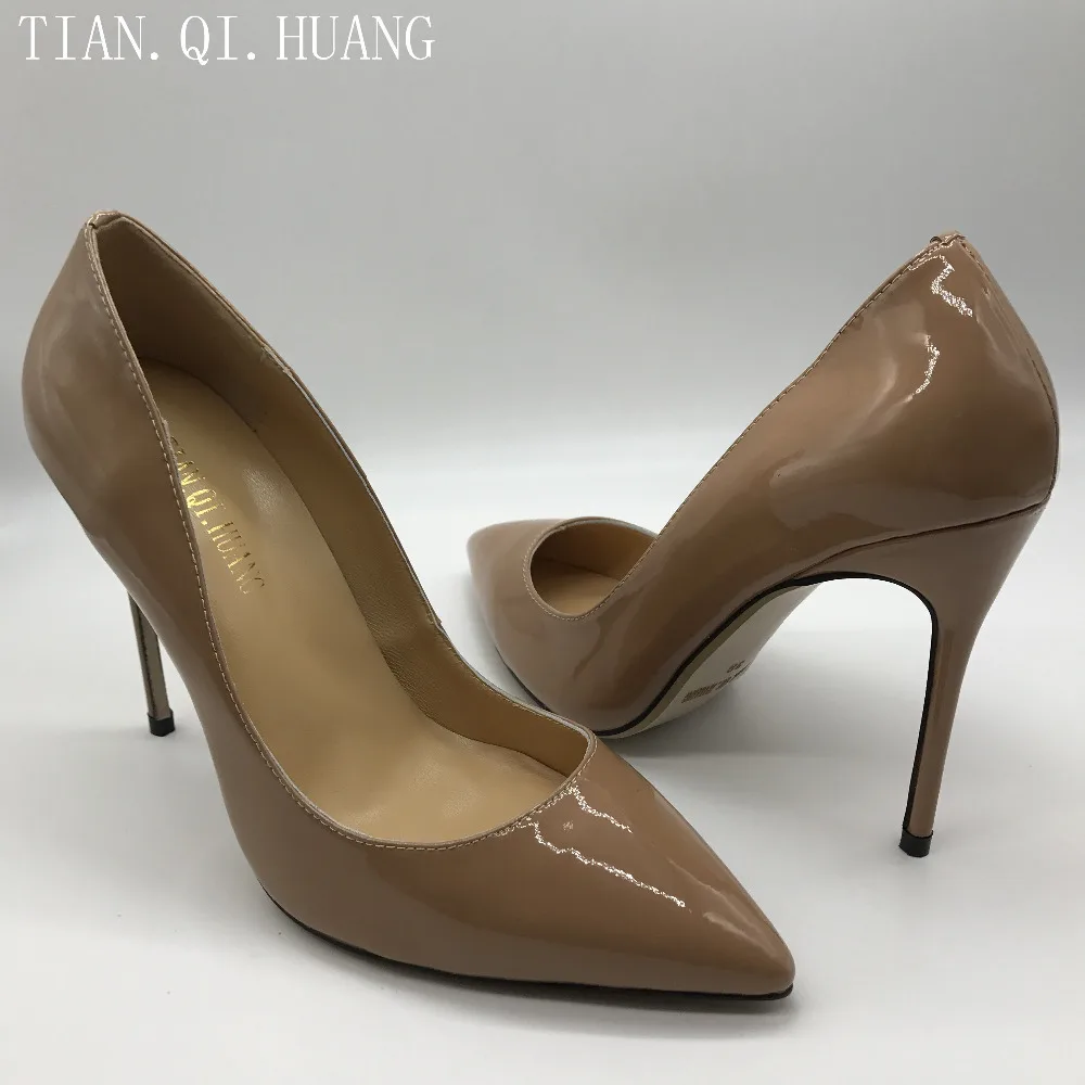 Hot Sales Apricot Women Pumps Fashion Styles High Heels Shoes High