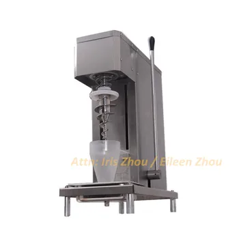 

110V/220V real fruit ice cream mixer, frozen yogurt mixer, milk shake mixer for commercial (free shipping by DHL)