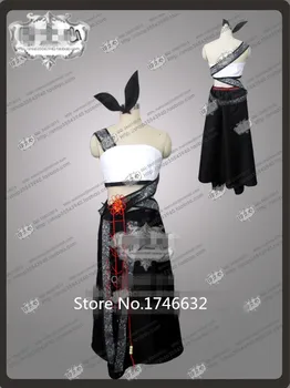 

vocaliod kagamine Rin Len Anime Fashion Lolita Dress Uniform Cosplay Costume Any Size NEW