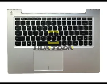 

Genuine US/English Keyboard for Lenovo Ideapad U430 U430P laptop Keyboard US Layout with touchpad and Palm rest without Backlit