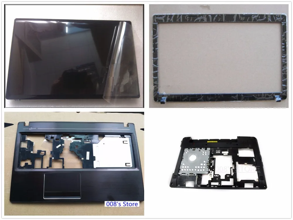 Чехол для lenovo IdeaPad G580 G585 ЖК-дисплей верхняя задняя панель/Передняя панель/Упор для рук верхний/нижний чехол для ноутбука AM0N2000100 AP0N2000100