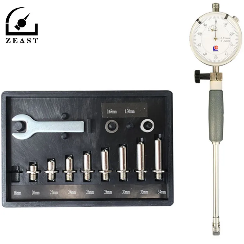 

50-160mm 0.01mm Dial Bore Gauge Center Ring Dial Indicator Micrometer Gauge Measuring Tool
