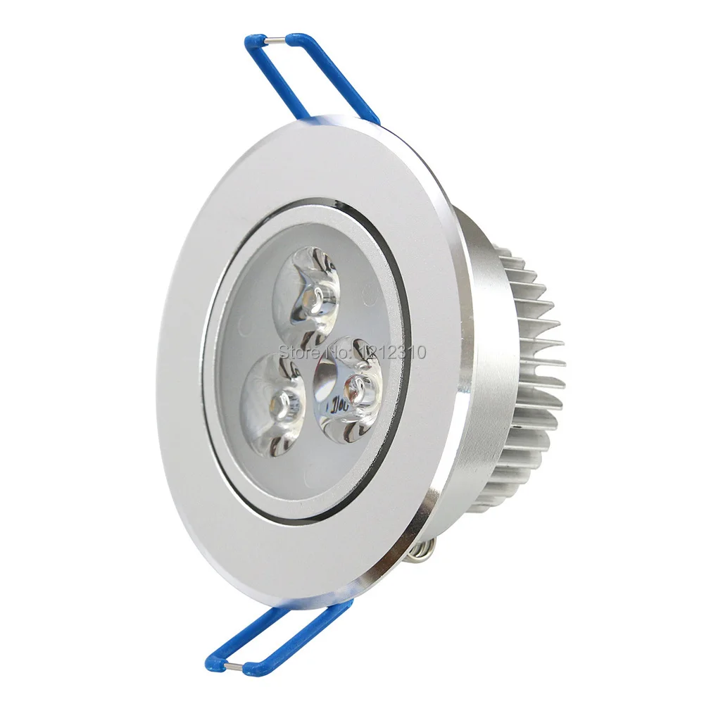 

9W Dimmable Ceiling downlight Epistar LED ceiling lamp Recessed Spot light 110V 220V for home illumination 5pcs/lot Freeshipping