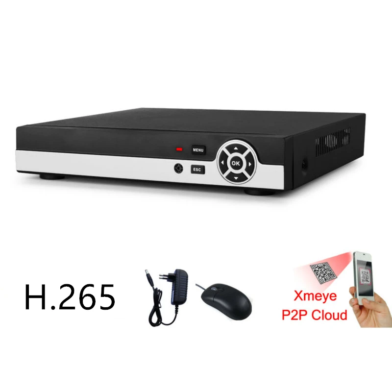 

Seculink 4CH 8CH 16CH Super HD DVR 5MP 5-in-1 AHD Digital Video Recorder H265 ONVIF Danale Cloud P2P Remote Control