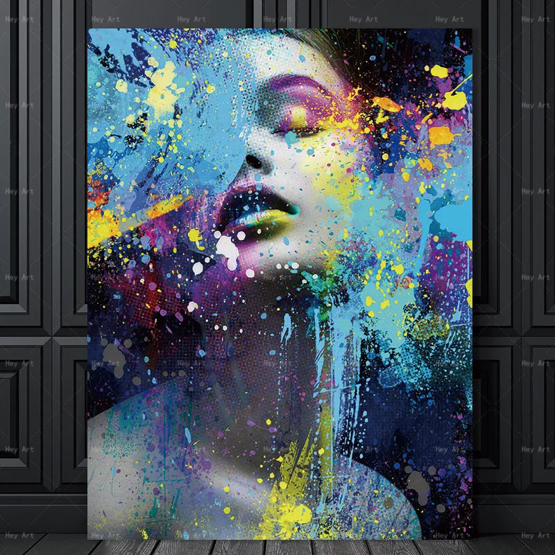 

Picture painting Print wall Art Abstract Picture Prints Home Decor Canvas Paintings No Frame Home Art Decor Figure on Canvas
