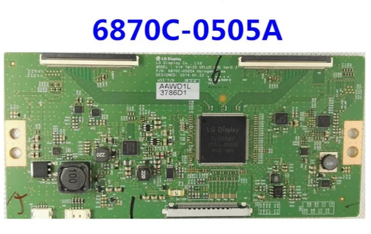 Latumab 100% Original 6870C-0505A V14 TM120 GPLUS UHD Ver0.3 T-Con logic board for 42-inch 49-inch 55-inch Free shipping | Компьютеры и