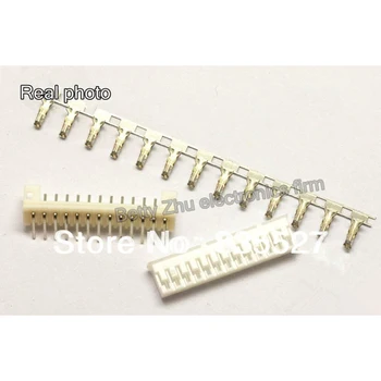 

100pcs/lot PH2.0-13P 13PIN terminal block 2.0MM pitch connector : plug + plastic bending needle socket + terminal