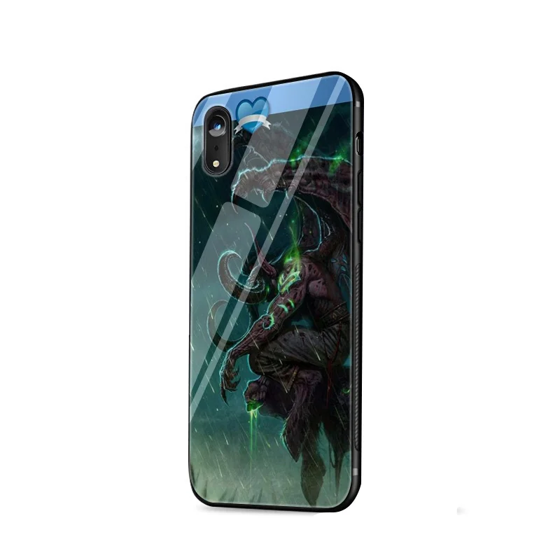 Защитное стекло Desxz World Of Warcraft чехол для iPhone 5 5S SE 6 6s 7 8 Plus XR X XS Max|Чехлы-накладки| |