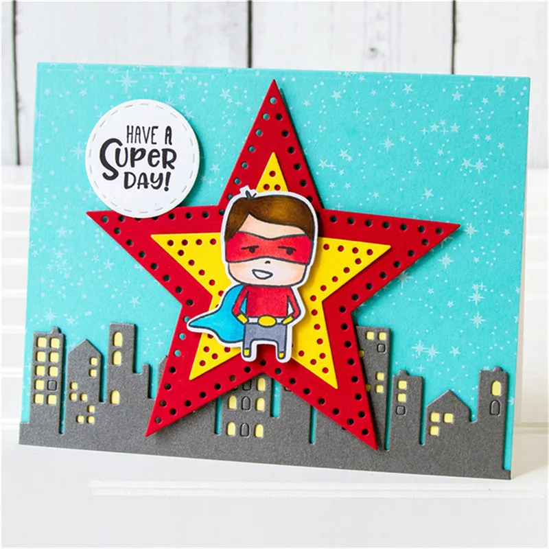 

Eastshape Star Tag Dies Metal Cutting Dies New Craft Frame Dies for 2019 for Card Making Scrapbooking Album Paper Creative DIY
