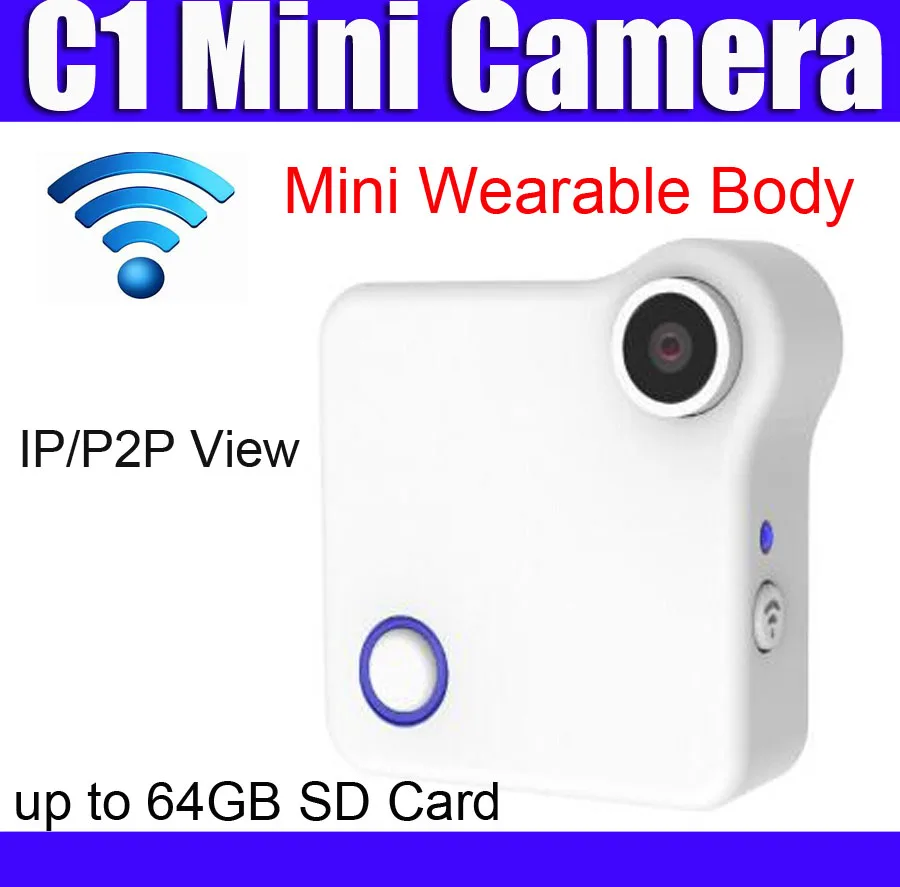 Aliexpress.com : Buy 720P Mini Wearable IP Camera P2P WIFI