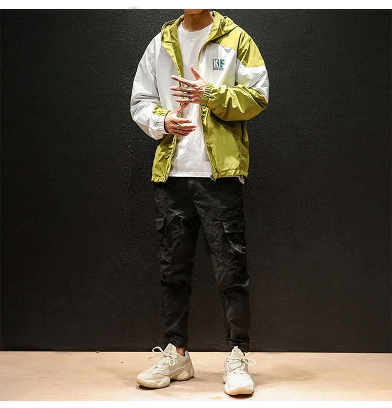 Jackets Men Jacket Spring And Autumn Fashion Bomber Pilot Zipper Coat Men Hip Hop  (2)