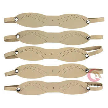 

10Pcs Newest Fake Eyebrow Straps Practice Skin Synthetic Latex Band Headbands Permanent Makeup Learning Training Beginners Tools