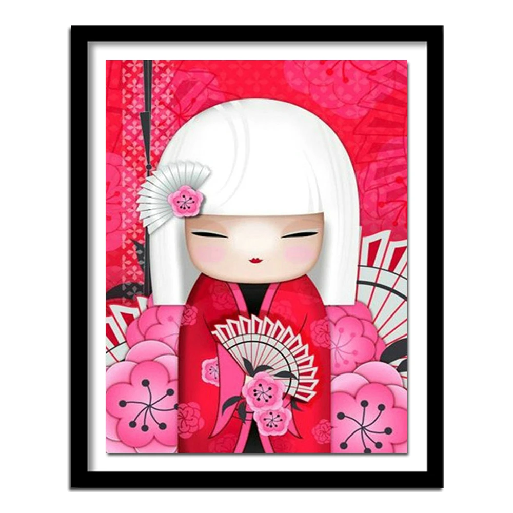 dibujo de muñecas bonitas