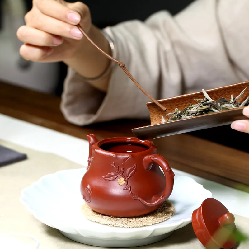 Мастерам рекомендуется ремесло TaoJianChun все ручные yixing руда dahongpao шарм и yue