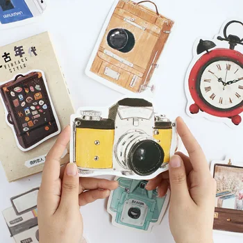 

30pcs/lot Retro Style Envelop Gift Card Cute Cartoon Bookmak Memo Cards Message Notes Postcard Kawaii Stationery